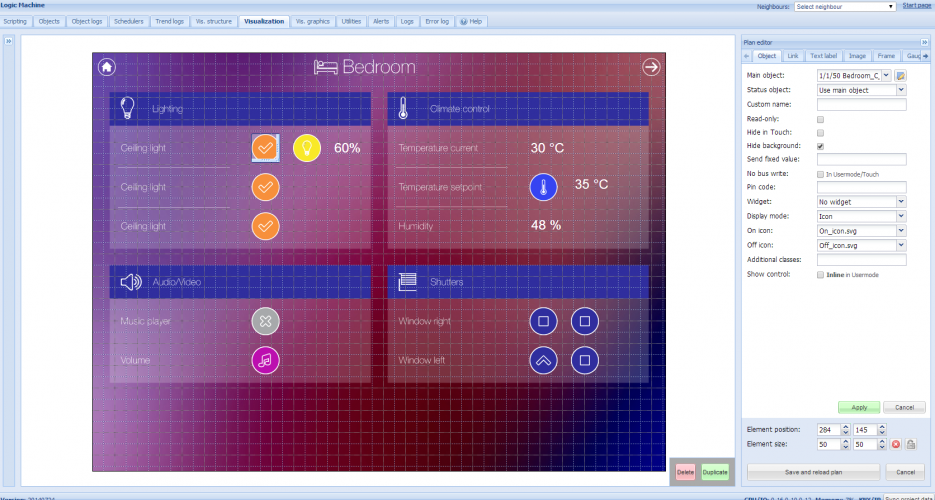 Title: The Design of Curtain Visualization Software