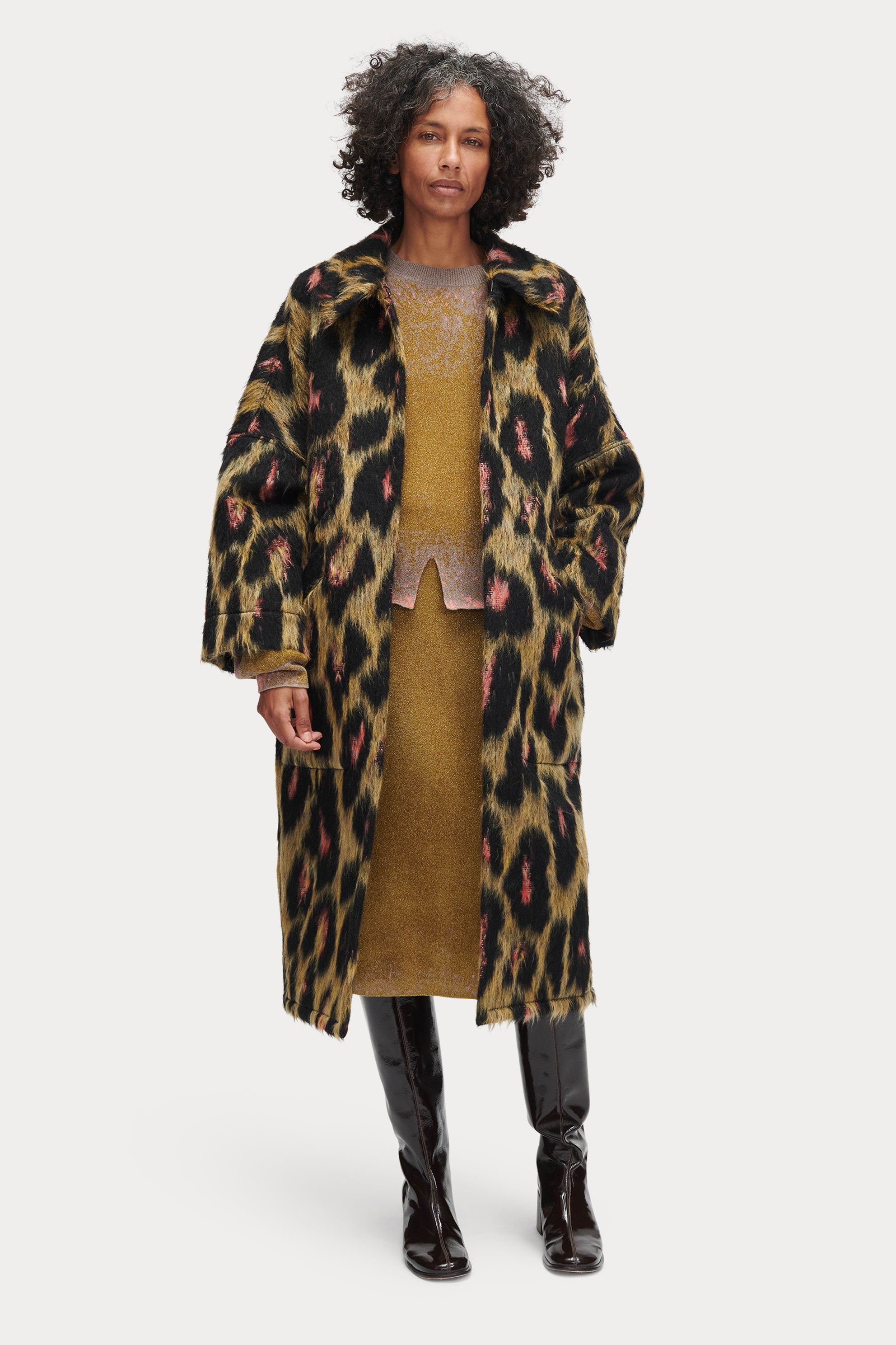 Title: The Allure of a Ladys Cashmere Coat