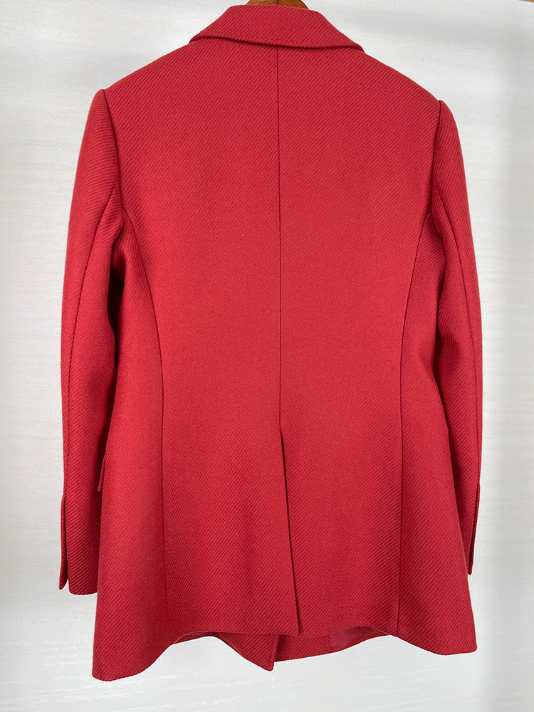 Title: Red Cashmere Coat Styling Guide