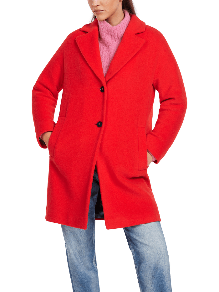 Title: Red Cashmere Coat Styling Guide
