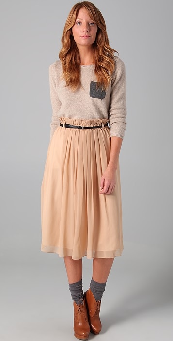 Spring Bamboo Cashmere Sweater: A Fashionable and Warm Choice