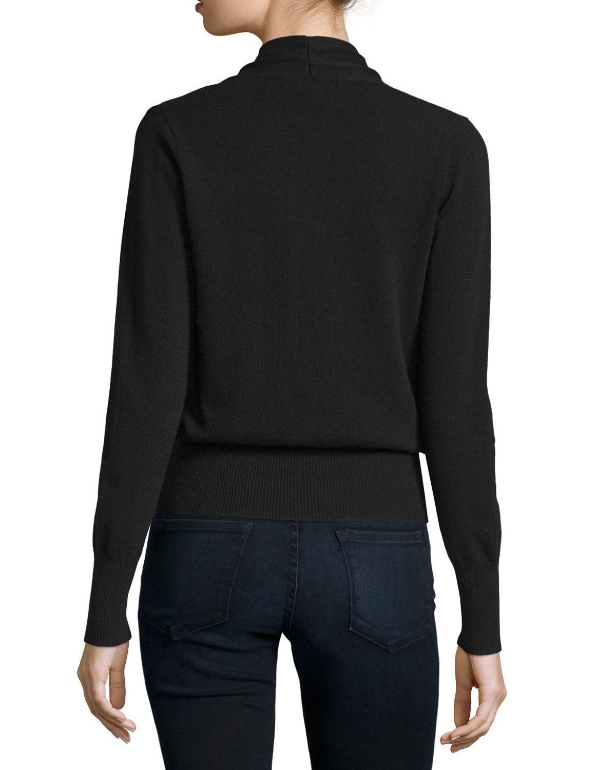 The average price of a fine-gauge cashmere sweater