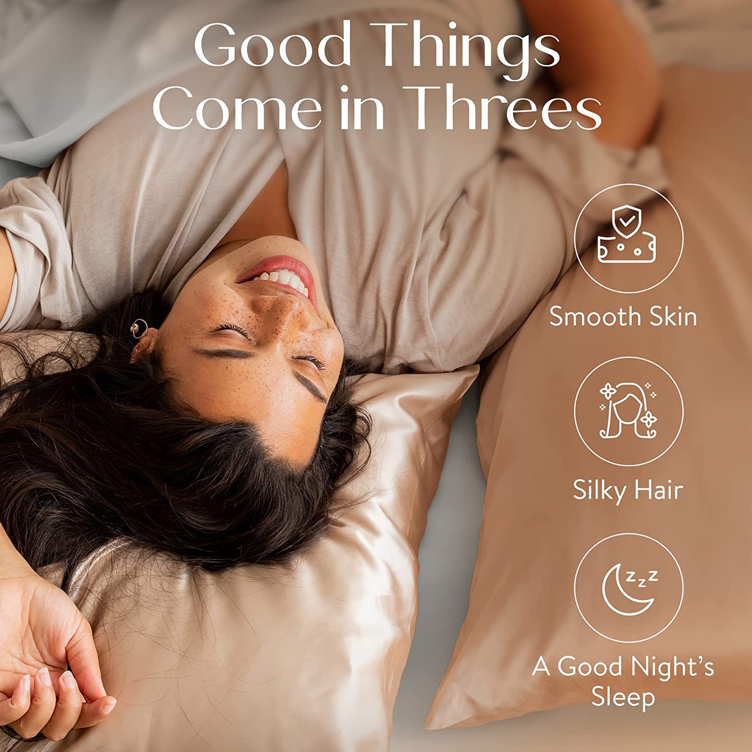 Title: The Silk Pillow: A Luxurious and Healthy Choice for a Good Nights Sleep